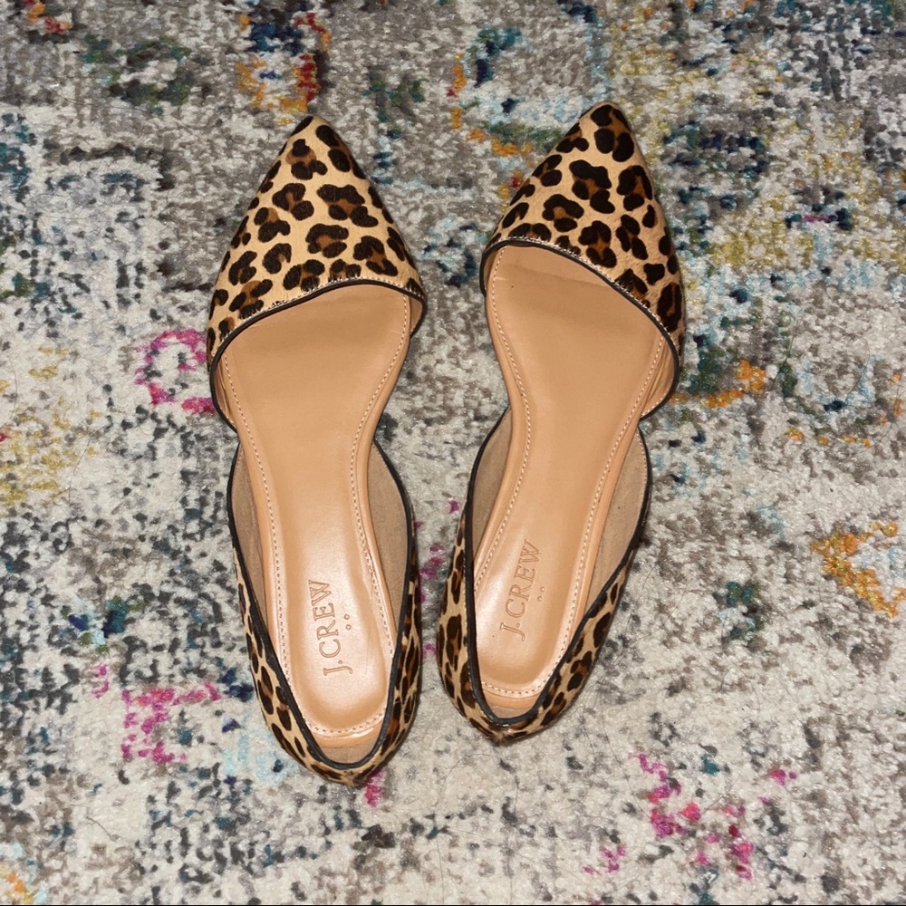 J.Crew Leopard Print Flats